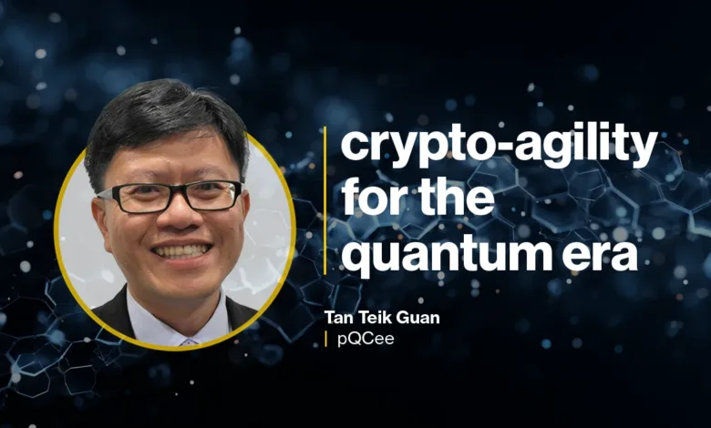 Tan Teik Guan of pQCee discussing crypto-agility for the quantum era.