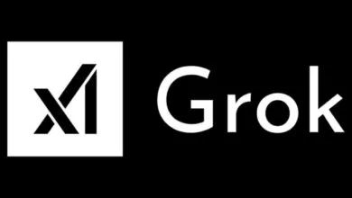 X logo in white square next to the word 'Grok' in white text.