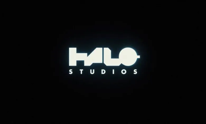 Halo Studios logo in white against a black background.