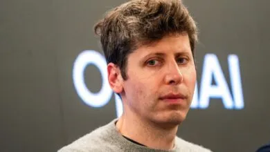 Ilya Sutskever, OpenAI Chief Scientist, looks intently at the camera.