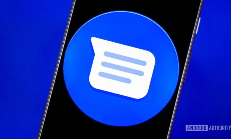 Google Messages app icon on a smartphone screen.