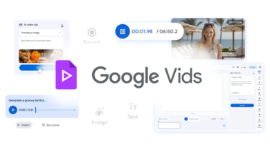 Google Vids adds AI avatars powered by Veo and Lyria