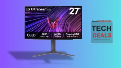 LG 27GS93QE-B OLED Monitor: 240Hz, 1440p, $499 ($400 Off)