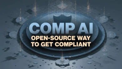 COMP AI: Open-source way to get compliant, displayed on a layered platform.