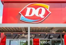 Dairy Queen restaurant exterior with red facade and iconic logo.