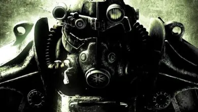 Close-up of a heavily armored suit with intricate details and a weathered appearance.