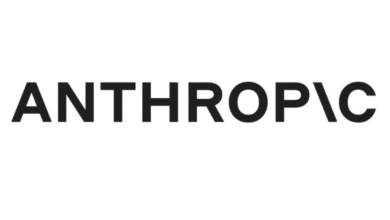 Anthropic logo in bold black font on a white background.