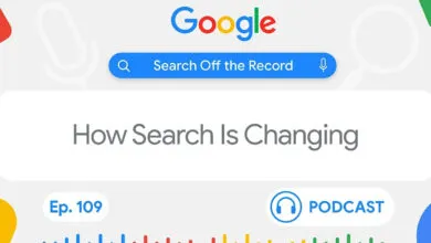 Google's Search Off the Record podcast cover art with the title 'How Search Is Changing'.