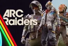 ARC Raiders key art featuring three armored characters ready for action.