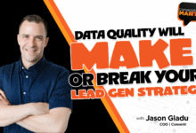 Jason Gladu, COO of Convertr, discusses data quality for lead generation.