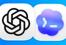 ChatGPT and Codex app icons side-by-side on a blue background.