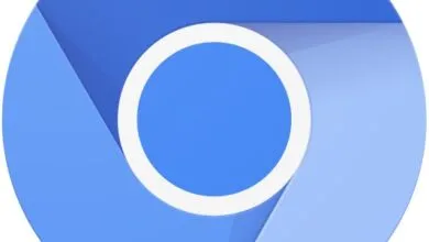 The Chromium logo, a blue circle surrounded by three blue shapes.