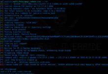 Terminal output showing successful Metasploit exploit on a Gogs server.