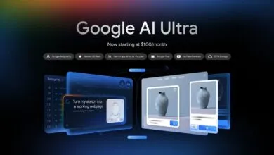 Google AI Ultra product features and pricing, starting at $100/month.