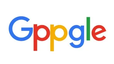 The word 'Gppgle' in Google's colors, a parody of the Google logo.