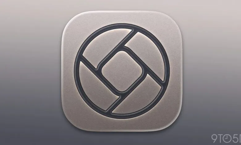 Halide Mark III app icon: a stylized camera aperture in a rounded square.