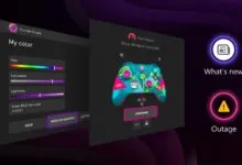 Xbox Design Lab interface showing controller customization options.