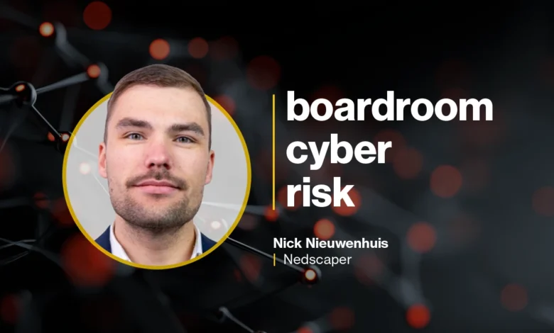 Nick Nieuwenhuis of Nedscaper discusses boardroom cyber risk.