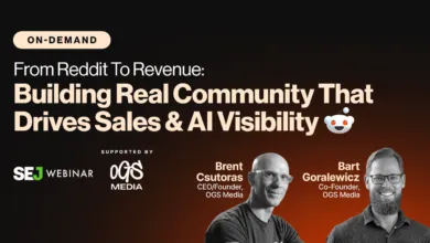 Webinar promo: Building real community on Reddit to drive sales and AI visibility.