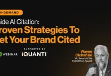 AI Citation webinar featuring Wayne Cichanski, VP of iQuanti.