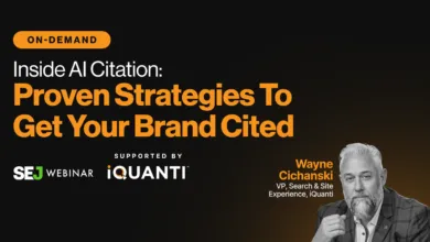AI Citation webinar featuring Wayne Cichanski, VP of iQuanti.