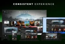 Xbox ecosystem showcasing consistent gaming experience across multiple devices.