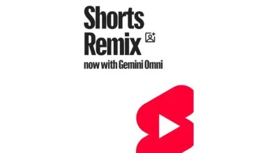YouTube Shorts Remix logo with Gemini Omni integration.