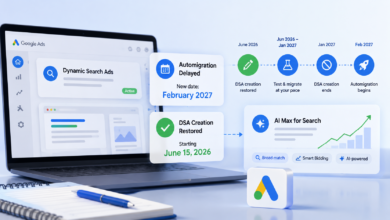 Google Delays Dynamic Search Ads Move to AI Max