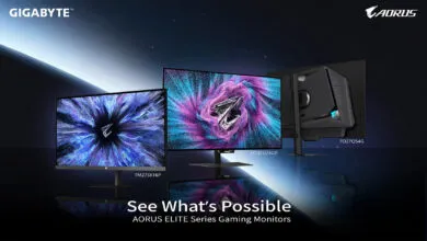 Gigabyte Launches AORUS ELITE Gaming Monitors with OLED and Mini LED