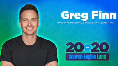 Greg Finn, Head of Performance and Innovation at Cypress North, smiling against a blue and green background.