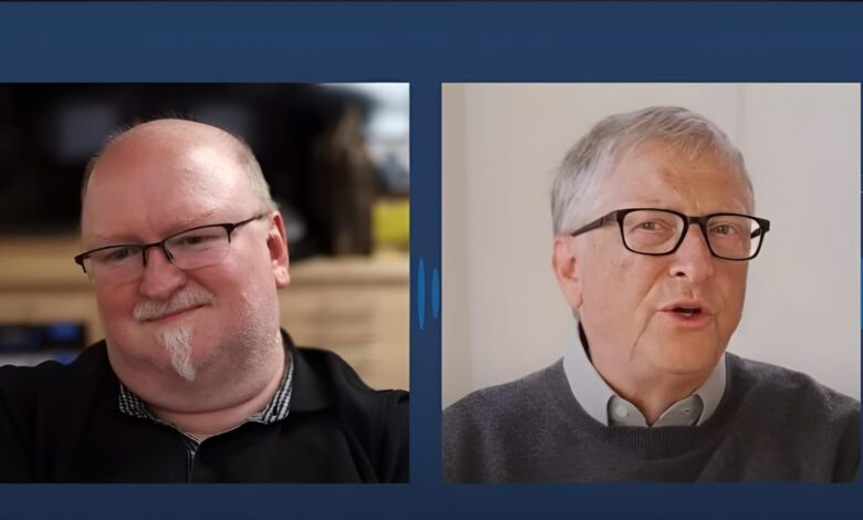 Kevin Scott and Bill Gates