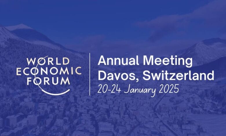 Davos 2025 Event sign