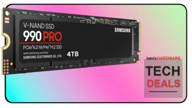 Samsung 990 Pro 4TB SSD Drops to $270 - Under 7 Cents Per GB