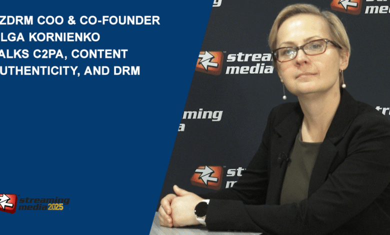 Olga Kornienko, EZDRM COO & Co-Founder, discusses content authenticity and DRM.