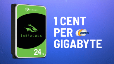 Seagate's 24TB HDD Hits Record Low at $240 -Just a Penny per GB