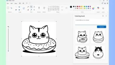 Microsoft Paint Adds AI-Powered Coloring Book Feature