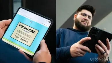 Foldable Phone? Play 'Foldy Bird' for a Soul-Crushing Flappy Bird Throwback