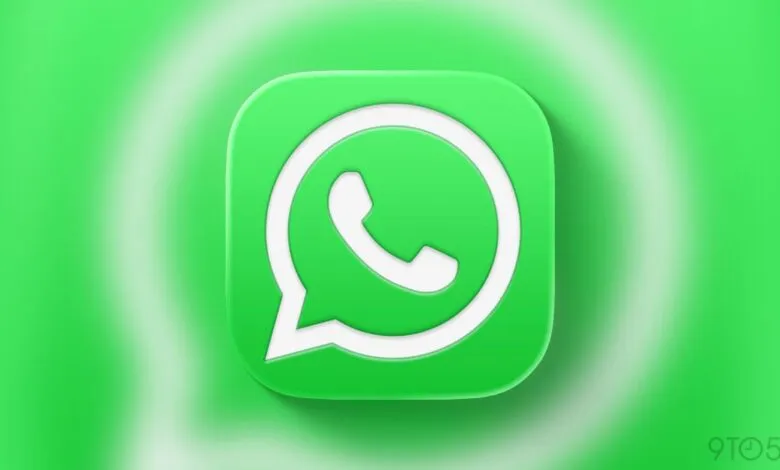 WhatsApp logo on a green background.
