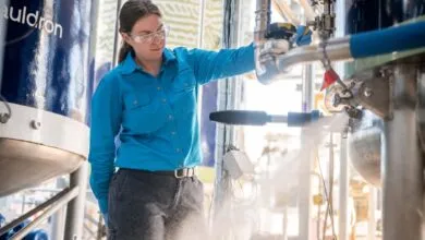 Microbes Engineered as Continuous Assembly Lines