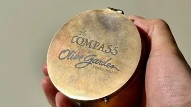Meet the Makers of a Times Square Olive Garden Compass