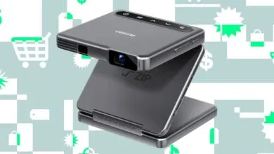 Aurzen’s tiny trifold projector is nearly 40% off