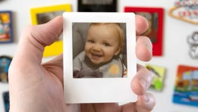 Reusable Digital Polaroids Cover Fridges with Memories
