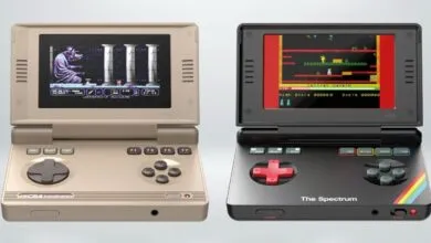 Classic 80s Computers Reimagined as Clamshell Handhelds