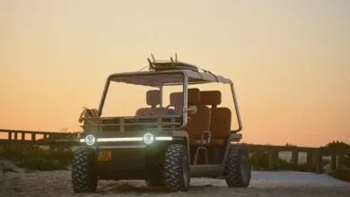 G-Wagen-inspired golf cart works as a second car