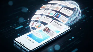 Google AI Overviews now show top stories