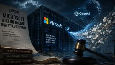Microsoft sued over alleged illegal data use in OpenAI training