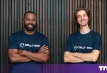 Tomide Adesanmi and Basilio Gentile, co-founders of Circuit Mind, smiling with arms crossed.