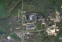 Satellite view of the Yandex Data Center in Sasovo, Ryazan, Russia